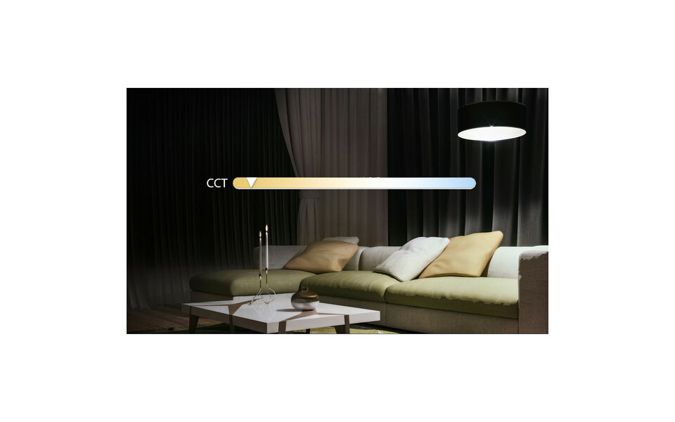 HLW LED Dimbare LED Spot 5W - Slimme Wifi LED Lamp Warm Wit 3000K GU10