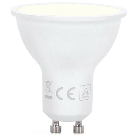 Dimbare LED Spot 5W - Slimme Wifi LED Lamp Natuurlijk Wit 4000K Dimbare LED Spot 5W - Slimme Wifi LED Lamp Natuurlijk Wit 4000K