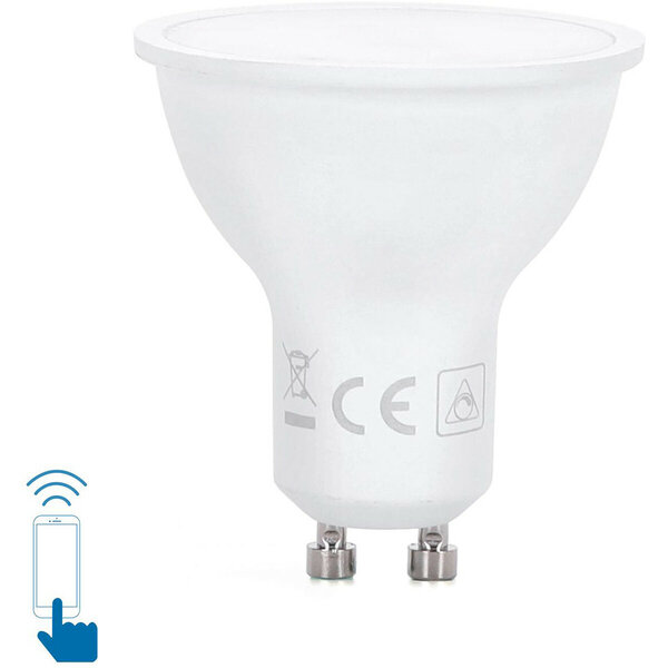 HLW LED Dimbare LED Spot 5W - Slimme Wifi LED Lamp Natuurlijk Wit 4000K HLW LED Dimbare LED Spot 5W - Slimme Wifi LED Lamp Natuurlijk Wit 4000K