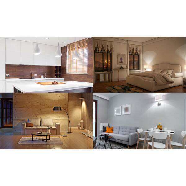 HLW LED LED Spot 5W Dimbaar - Witte Spot GU10 Slimme Wifi LED Lamp Koud Wit HLW LED LED Spot 5W Dimbaar - Witte Spot GU10 Slimme Wifi LED Lamp Koud Wit