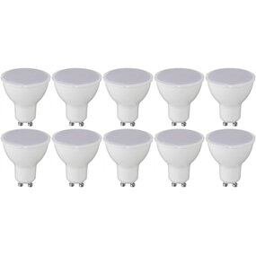 LED spot GU10 10-pack 4W 320lm 4200K natuurlijk wit LED spot GU10 10-pack 4W 320lm 4200K natuurlijk wit