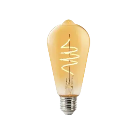 HLW LED Filament lamp ST64 E27 2100K 4W Dimbaar HLW LED Filament lamp ST64 E27 2100K 4W Dimbaar