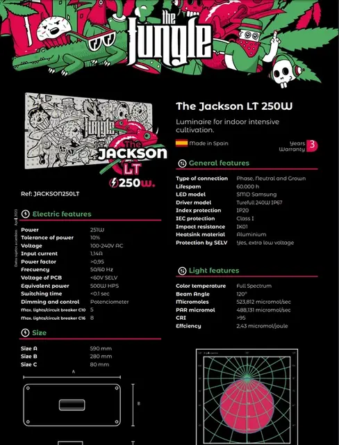 The Jungle The Jungle Jackson Lite 250W