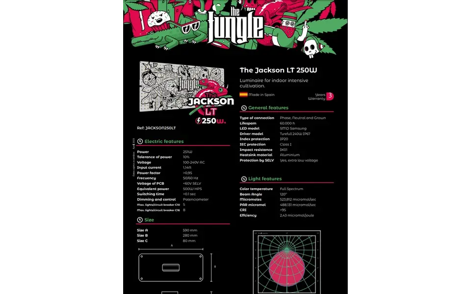 The Jungle The Jungle Jackson Lite 250W