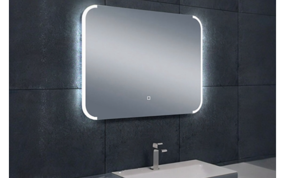 Wiesbaden LED Mirror 80x60cm | 15W | Dimmable | With Heating