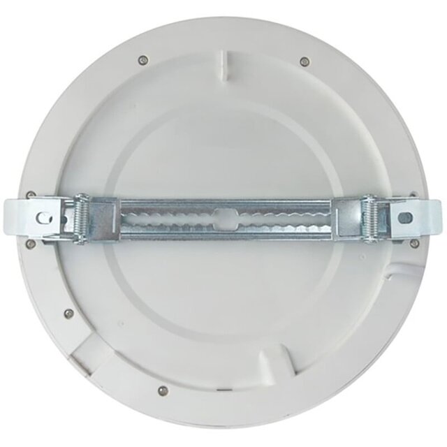 mat zwarte ronde LED plafondlamp 18W 1530 lumen met bewegingssensor en koel wit licht 6500K