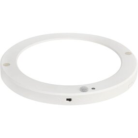 LED plafondlamp 18W PIR 1530lm 6500K mat wit in/opbouw LED plafondlamp 18W PIR 1530lm 6500K mat wit in/opbouw