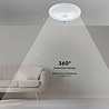 HLW LED LED Ceiling Lamp with Sensor + Day and Night Sensor - Kozolux Crimpy - 20W 1500lm - Adjustable Light Color CCT - Surface Mounted - Round - White HLW LED LED Ceiling Lamp with Sensor + Day and Night Sensor - Kozolux Crimpy - 20W 1500lm - Adjustable Light Color CCT - Surface Mounted - Round - White