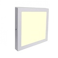 LED Downlight - Surface Mounted Square 12W - Warm White 3000K - Matte White Aluminum - 170mm LED Downlight - Surface Mounted Square 12W - Warm White 3000K - Matte White Aluminum - 170mm