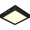 LED Downlight Mat Zwart 18W 1850lm 3000K Opbouw 225mm Binnenverlichting