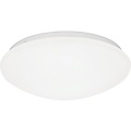 LED Plafondlamp - Velvalux - 12W 1300lm - Helder/Koud Wit 6500K - Spatwaterdicht IP44 - Opbouw - Rond - Wit