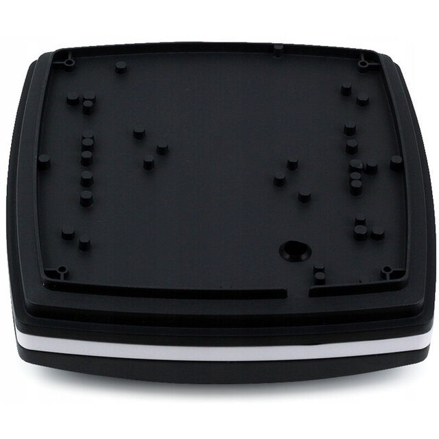 HLW LED LED Plafondlamp - Badkamerlamp - Prixa Pauly - Opbouw - Vierkant - E27 Fitting - Spatwaterdicht IP44 - Mat Zwart