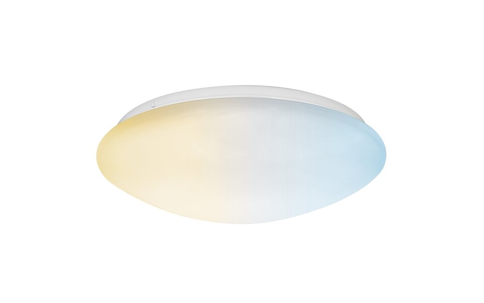 Velvalux LED Ceiling Light - Velvalux - 12W 1300lm - Adjustable Light Color CCT - Splashproof IP44 - Surface Mounted - Round - White Velvalux LED Ceiling Light - Velvalux - 12W 1300lm - Adjustable Light Color CCT - Splashproof IP44 - Surface Mounted - Round - White