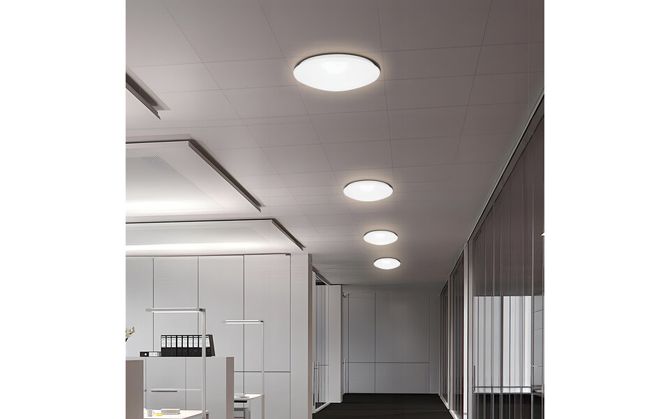 Velvalux LED Plafondlamp - Velvalux - 12W 1300lm - Aanpasbare Lichtkleur CCT - Spatwaterdicht IP44 - Opbouw - Rond - Wit