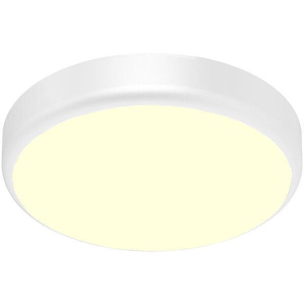 HLW LED LED Plafondlamp met Sensor + Dag en Nacht Sensor - Brinton Gruna - 20W 2000lm - Warm Wit 3000K - IP54 - Opbouw - Rond - Wit HLW LED LED Plafondlamp met Sensor + Dag en Nacht Sensor - Brinton Gruna - 20W 2000lm - Warm Wit 3000K - IP54 - Opbouw - Rond - Wit