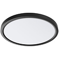LED Ceiling Light - Brinton Jin - 36W 3960lm - 865 Bright/Cool White 6500K - Ø400 mm - Surface Mounted - Round - Black