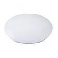 LED Ceiling Light - Basic - Surface Mounted Round 15W - Bright/Cool White 6400K - Matte White Aluminum - Ø230mm