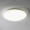 ronde mat witte LED plafondlamp 15W 1086 lumen koel wit licht 6400K diameter 23 cm