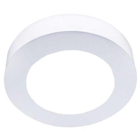 LED Downlight Slim Pro - Aigi Strilo - Opbouw Rond 6W - Helder/Koud Wit 6000K - Mat Wit - Kunststof LED Downlight Slim Pro - Aigi Strilo - Opbouw Rond 6W - Helder/Koud Wit 6000K - Mat Wit - Kunststof