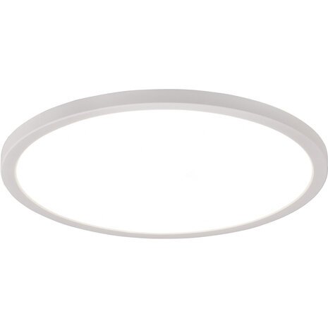 LED Plafondlamp - Plafondverlichting - Trion Urea - 18W - Aanpasbare Lichtkleur - RGB - Afstandsbediening - Dimbaar - Rond - Mat Wit - Kunststof