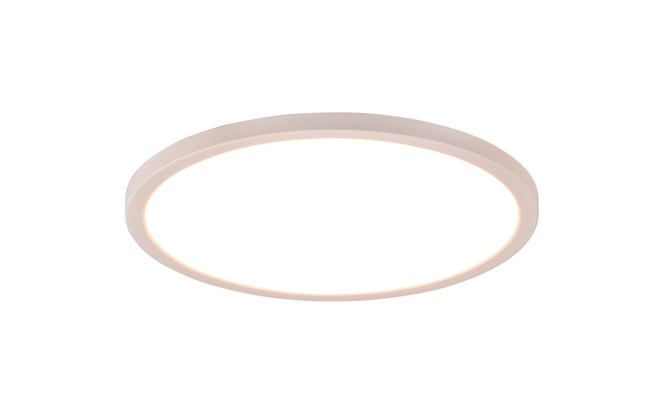 HLW LED LED Ceiling Light - Ceiling Lighting - Trion Urea - 18W - Adjustable Light Color - RGB - Remote Control - Dimmable - Round - Matte White - Plastic HLW LED LED Ceiling Light - Ceiling Lighting - Trion Urea - 18W - Adjustable Light Color - RGB - Remote Control - Dimmable - Round - Matte White - Plastic