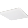 LED Ceiling Lamp - Ceiling Lighting - Bathroom Lamp - Andres - Surface Mounted Square 20W - Waterproof IP54 - Bright/Cool White 6400K - Matte White - Plastic
