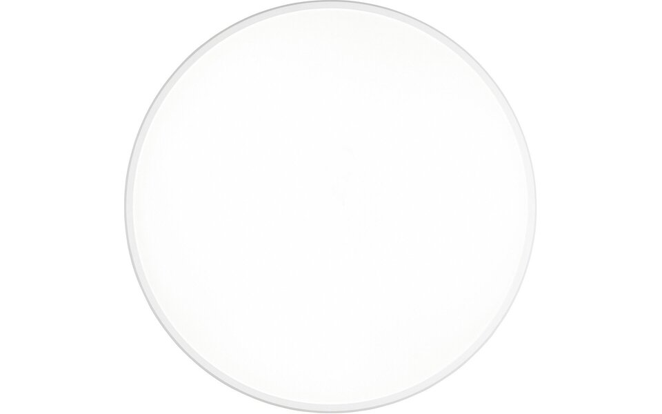 HLW LED LED Ceiling Lamp - Ceiling Lighting - Trion Lombis - 34W - Natural White 4000K - Dimmable - Round - Matte White - Plastic