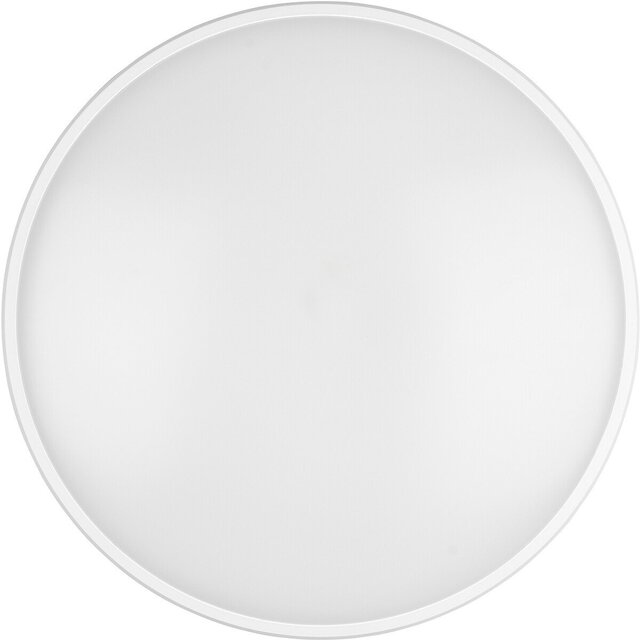 HLW LED LED Ceiling Lamp - Ceiling Lighting - Trion Lombis - 34W - Natural White 4000K - Dimmable - Round - Matte White - Plastic