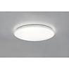 HLW LED LED Ceiling Lamp - Ceiling Lighting - Trion Lombis - 34W - Natural White 4000K - Dimmable - Round - Matte White - Plastic