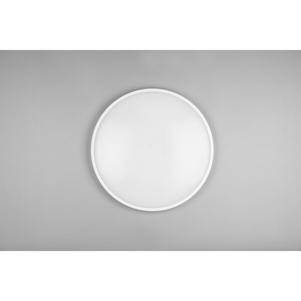HLW LED LED Plafondlamp - Plafondverlichting - Trion Lombis - 34W - Natuurlijk Wit 4000K - Dimbaar - Rond - Mat Wit - Kunststof HLW LED LED Plafondlamp - Plafondverlichting - Trion Lombis - 34W - Natuurlijk Wit 4000K - Dimbaar - Rond - Mat Wit - Kunststof