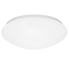 Witte ronde LED opbouwlamp 12W 1300 lumen neutraal wit licht IP44 geschikt voor vochtige ruimtes