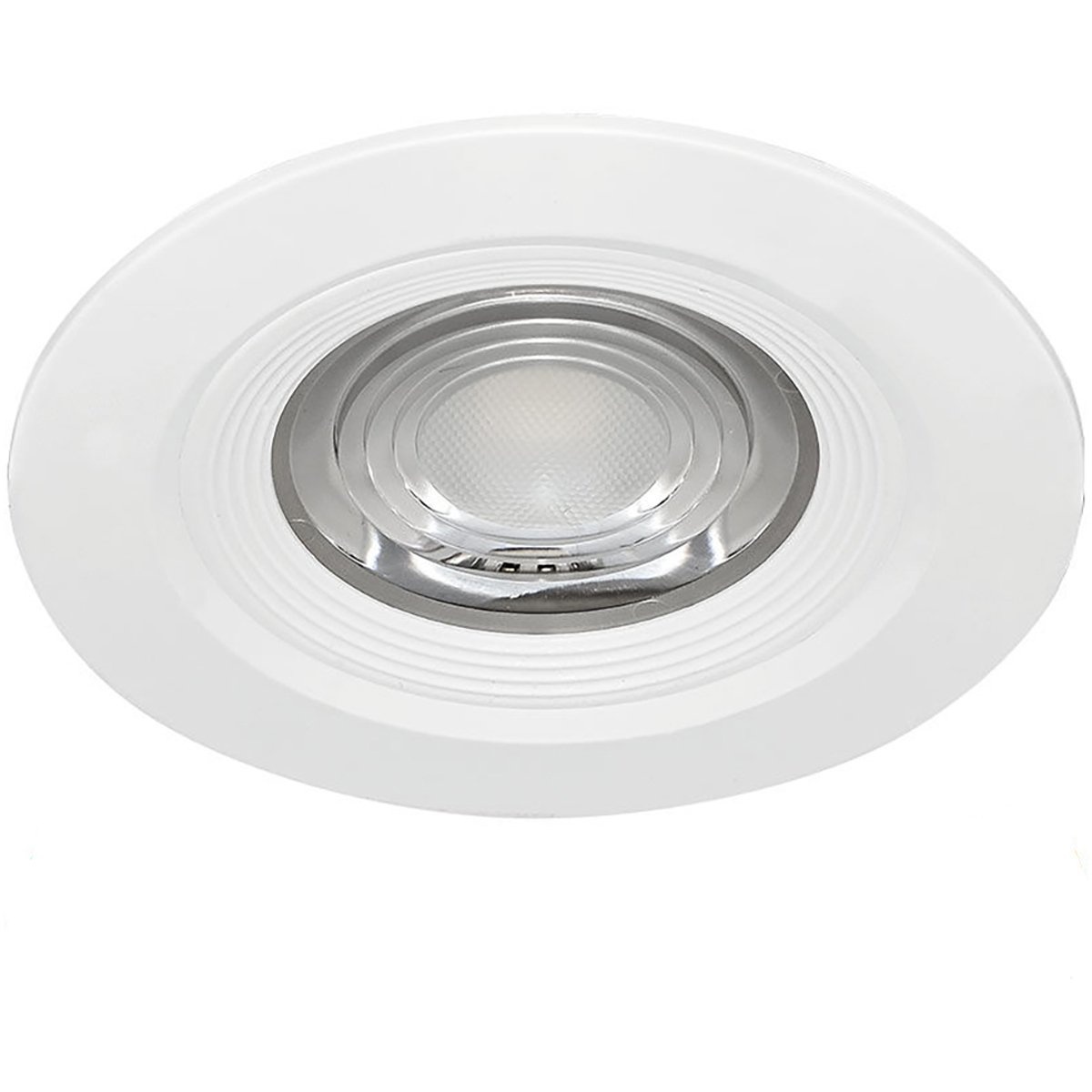 LED Inbouw Plafondlamp Brinton 7W - Ronde Witte IP65 Lamp