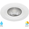 ronde LED inbouwspot 7W 630 lumen 4000K neutraal wit licht IP54 waterdicht