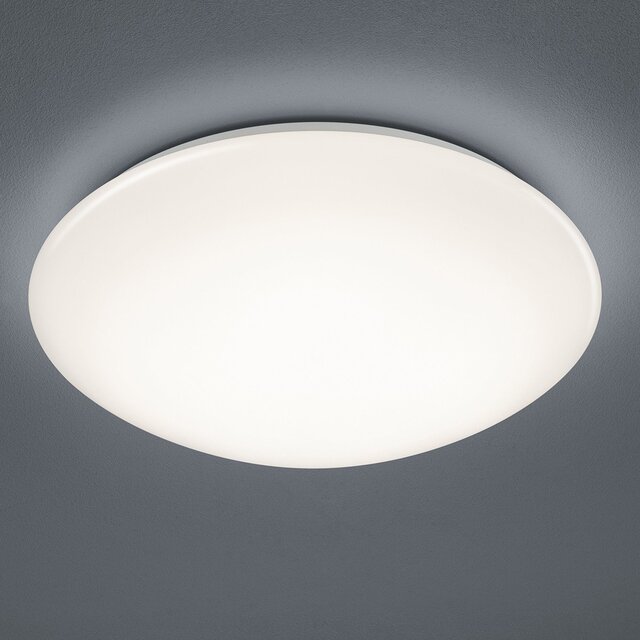 ronde witte LED plafondlamp 12W met bewegingssensor en warm wit licht 3000K IP44 ronde witte LED plafondlamp 12W met bewegingssensor en warm wit licht 3000K IP44