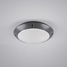 ronde mat antraciet LED plafondlamp badkamer met E27 fitting en IP54 bescherming tot 12W ronde mat antraciet LED plafondlamp badkamer met E27 fitting en IP54 bescherming tot 12W