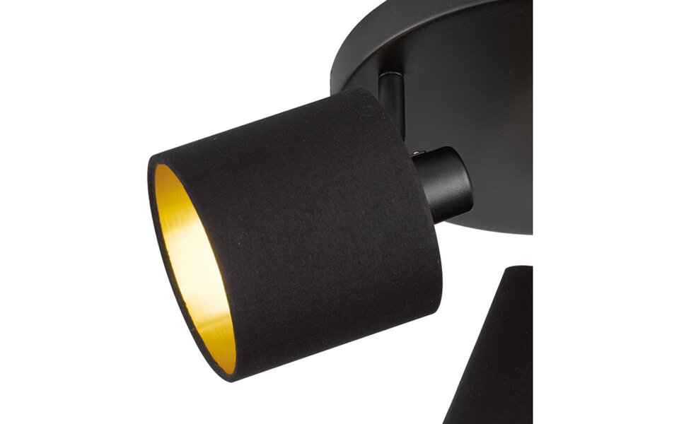 HLW LED LED Ceiling Spotlight - Ceiling Lighting - Trion Torry - E14 Fitting - 3-light - Round - Matte Black - Aluminum HLW LED LED Ceiling Spotlight - Ceiling Lighting - Trion Torry - E14 Fitting - 3-light - Round - Matte Black - Aluminum
