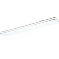 LED Ceiling Light - Ceiling Lighting - Trion Lana - 46W - Natural White 4000K - Dimmable - Rectangular - White - Plastic