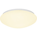 LED Ceiling Lamp - Velvalux - 12W 1300lm - Warm White 3000K - Splashproof IP44 - Surface Mounted - Round - White