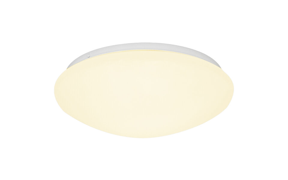 Velvalux LED Plafondlamp - Velvalux - 12W 1300lm - Warm Wit 3000K - Spatwaterdicht IP44 - Opbouw - Rond - Wit