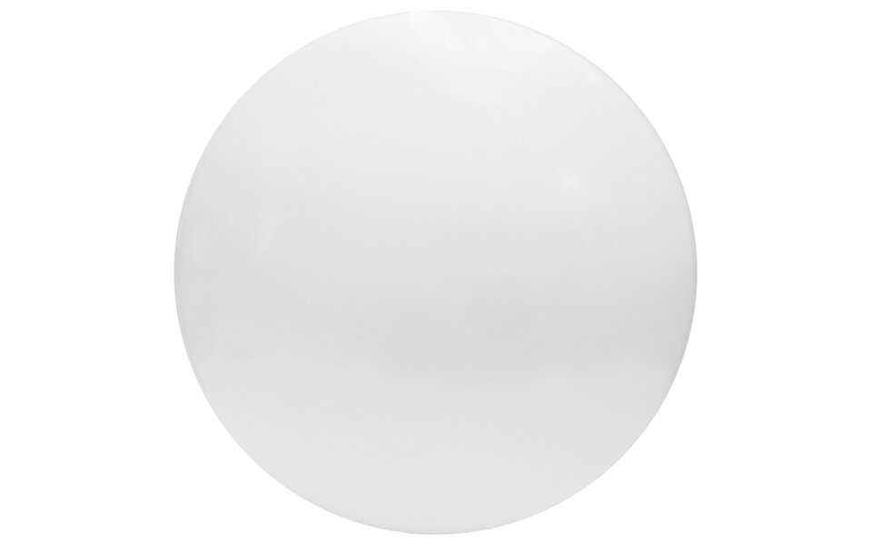 Velvalux LED Ceiling Lamp - Velvalux - 12W 1300lm - Warm White 3000K - Splashproof IP44 - Surface Mounted - Round - White