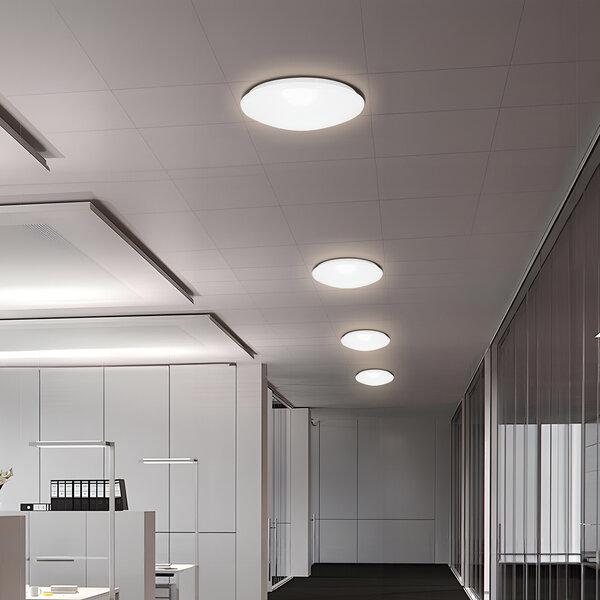 Velvalux LED Plafondlamp - Velvalux - 12W 1300lm - Warm Wit 3000K - Spatwaterdicht IP44 - Opbouw - Rond - Wit Velvalux LED Plafondlamp - Velvalux - 12W 1300lm - Warm Wit 3000K - Spatwaterdicht IP44 - Opbouw - Rond - Wit