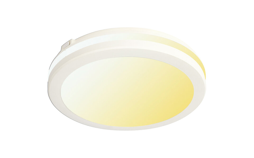 HLW LED LED Plafondlamp - Kozolux Scarly - 30W 2700lm - Aanpasbare Lichtkleur 3in1 CCT - IP65 - Rond - Wit HLW LED LED Plafondlamp - Kozolux Scarly - 30W 2700lm - Aanpasbare Lichtkleur 3in1 CCT - IP65 - Rond - Wit