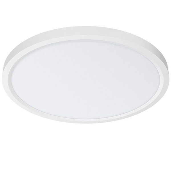 HLW LED LED Plafondlamp - Brinton Jin - 36W 3960lm - 840 Natuurlijk Wit 4000K - Ø400 mm - Opbouw - Rond - Wit HLW LED LED Plafondlamp - Brinton Jin - 36W 3960lm - 840 Natuurlijk Wit 4000K - Ø400 mm - Opbouw - Rond - Wit