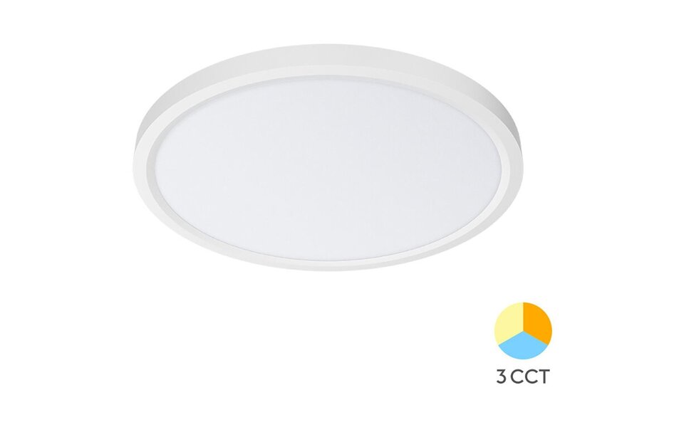 HLW LED LED Ceiling Light - Brinton Jin - 36W 3960lm - 840 Natural White 4000K - Ø400 mm - Surface Mounted - Round - White