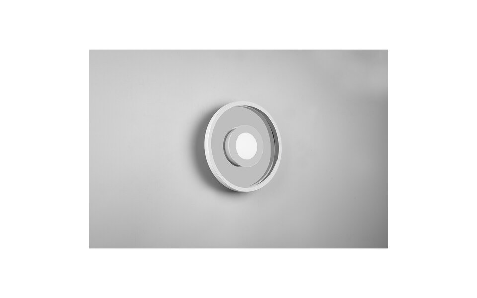 HLW LED LED Plafondlamp - Badkamerlamp - Trion Asmaya - Opbouw Rond 28W - Spatwaterdicht IP44 - Dimbaar - Warm Wit 3000K - Mat Chroom - Aluminium HLW LED LED Plafondlamp - Badkamerlamp - Trion Asmaya - Opbouw Rond 28W - Spatwaterdicht IP44 - Dimbaar - Warm Wit 3000K - Mat Chroom - Aluminium