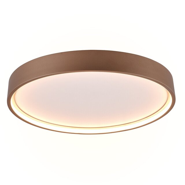 HLW LED LED Plafondlamp - Plafondverlichting - Trion Dile - 29W - Aanpasbare Lichtkleur - Rond - Coffee - Metaal HLW LED LED Plafondlamp - Plafondverlichting - Trion Dile - 29W - Aanpasbare Lichtkleur - Rond - Coffee - Metaal