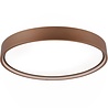 HLW LED LED Ceiling Lamp - Ceiling Lighting - Trion Dile - 29W - Adjustable Light Color - Round - Coffee - Metal