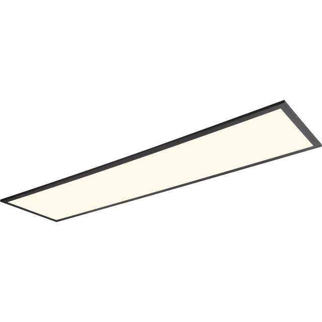 HLW LED LED Plafondlamp - Plafondverlichting - Trion Atex - 31W - RGBW - Dimbaar - Aanpasbare Kleur - Afstandsbediening - Nachtlamp - Mat Zwart - Metaal