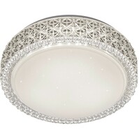 Trion Pegyon LED Ceiling Light 12W 3000K 1160 lm Matte White