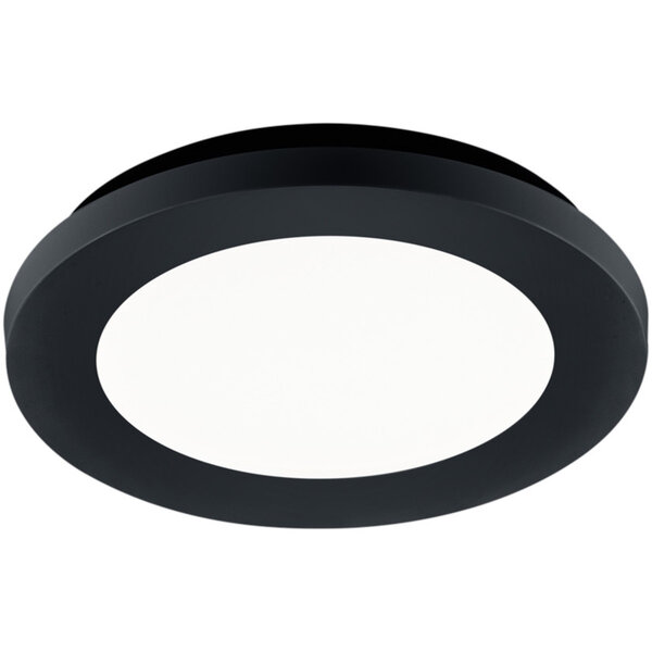 HLW LED LED Plafondlamp - Badkamerlamp - Trion Camy - Opbouw Rond 9W - Spatwaterdicht IP44 - Dimbaar - Warm Wit 3000K - Mat Zwart HLW LED LED Plafondlamp - Badkamerlamp - Trion Camy - Opbouw Rond 9W - Spatwaterdicht IP44 - Dimbaar - Warm Wit 3000K - Mat Zwart